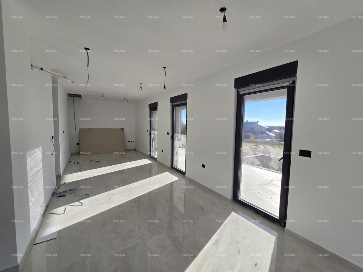 Novogradnja. Hiša v Žminju.