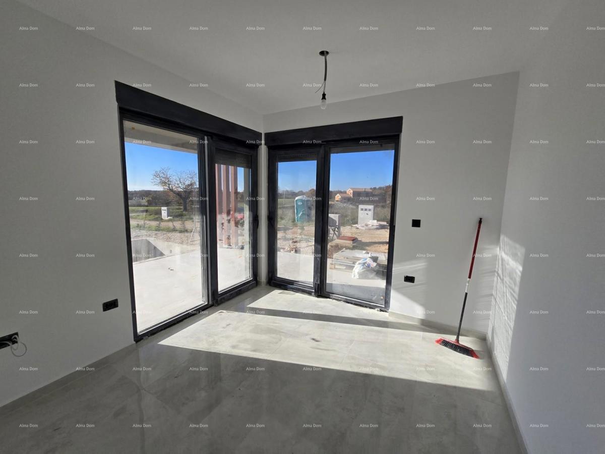 Novogradnja. Hiša v Žminju.