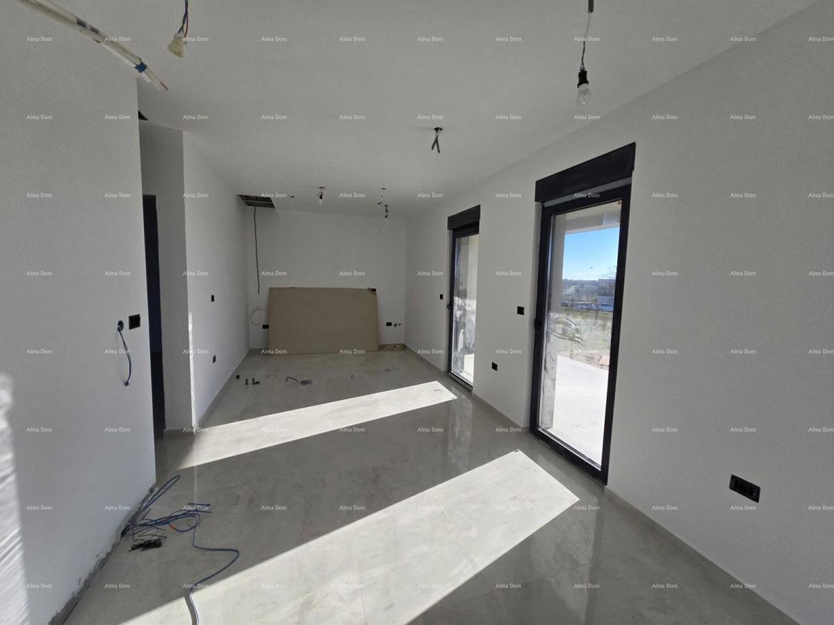 Novogradnja. Hiša v Žminju.