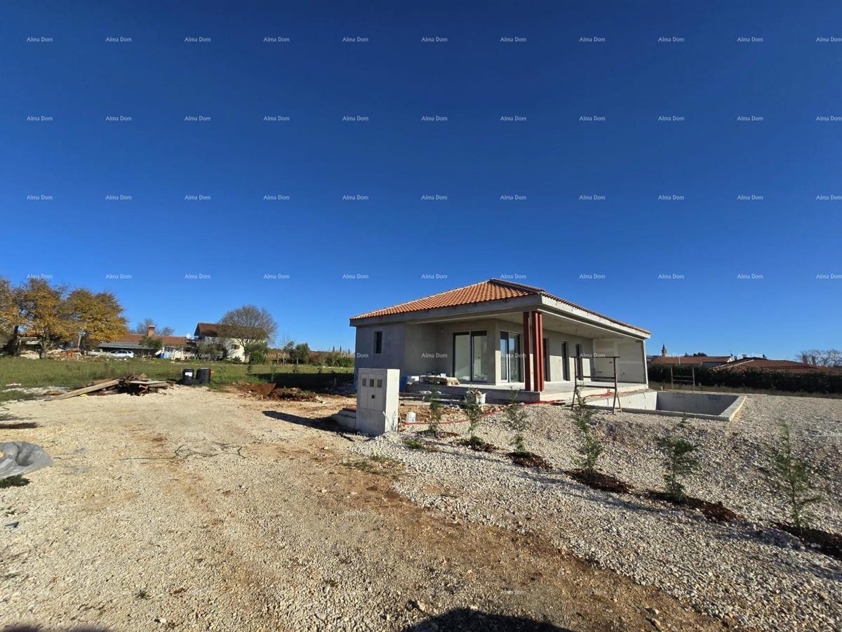 Novogradnja. Hiša v Žminju.