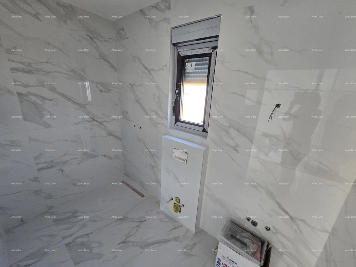 Novogradnja. Hiša v Žminju.