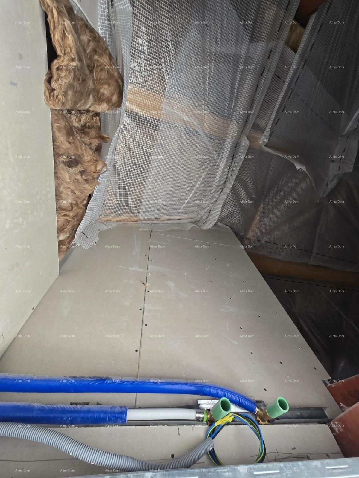 Novogradnja. Hiša v Žminju.