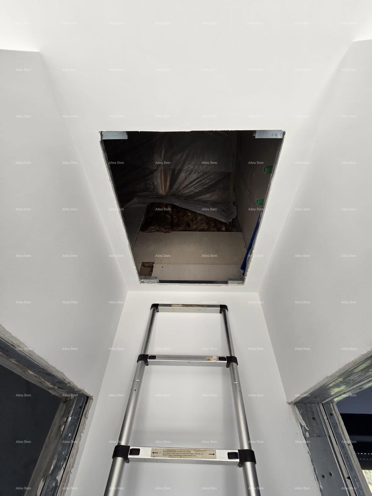 Novogradnja. Hiša v Žminju.