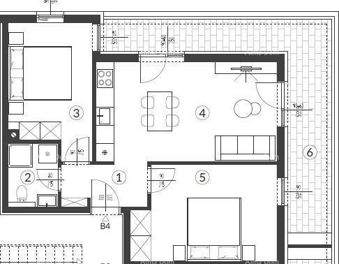 Prodaja stanov v novem projektu, Pula! B4