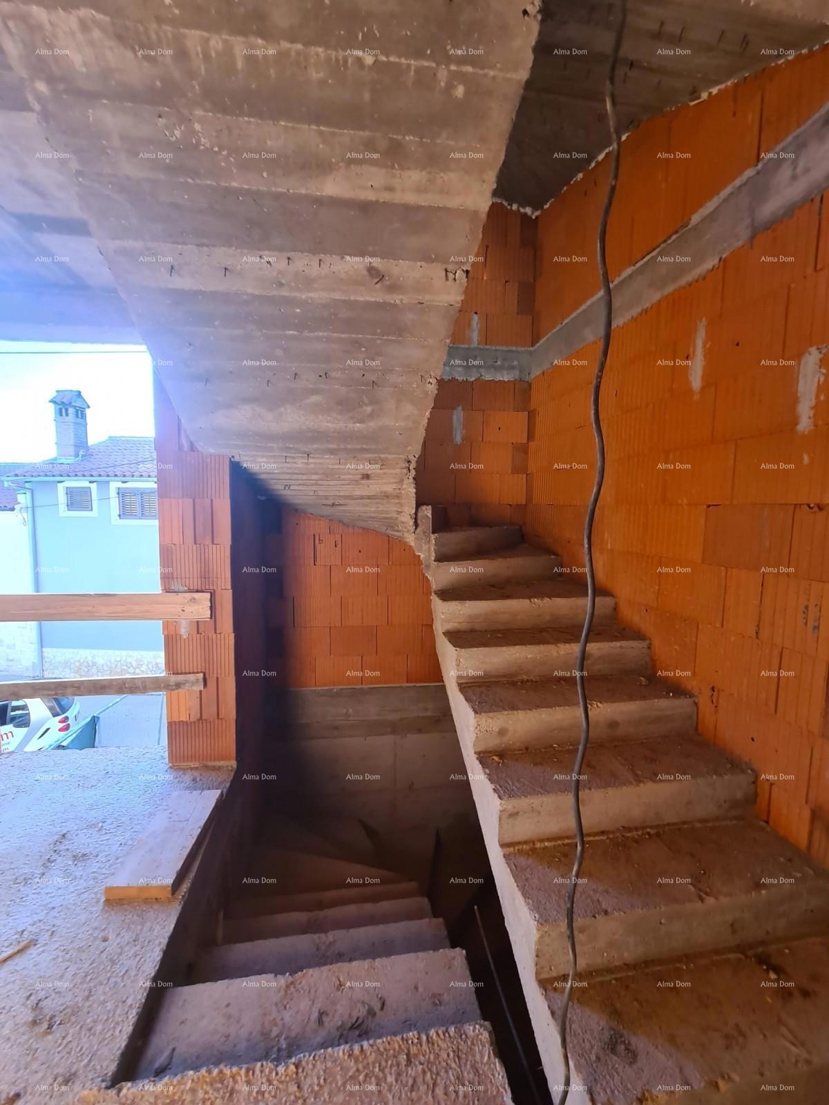 Prodaja - stan s terasom v novem stanovanjskem projektu, Ližnjan! S4