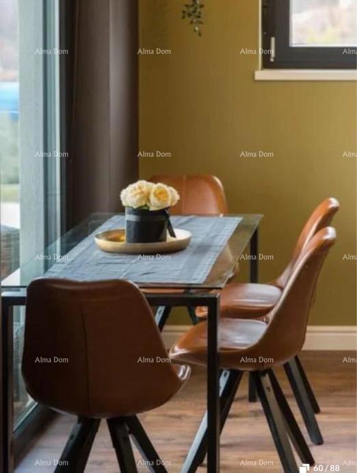 POREČ, Žbandaj – sodoben stan s strešno teraso in jacuzzijem