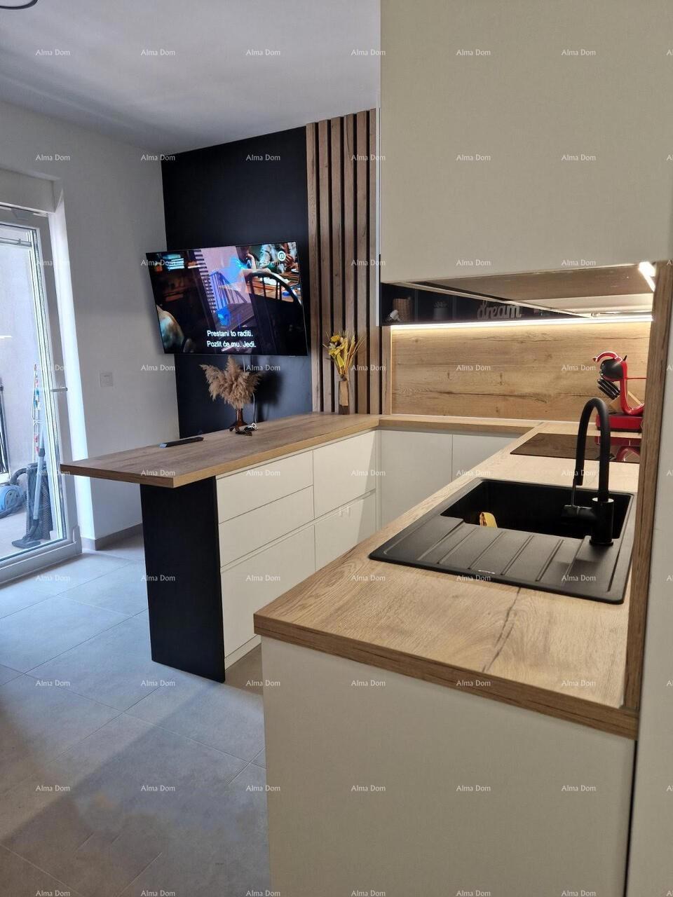 PLOMIN – stan ob morju, 39 m², novogradnja