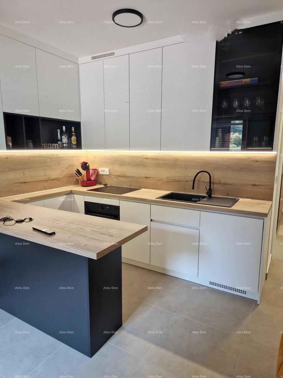 PLOMIN – stan ob morju, 39 m², novogradnja