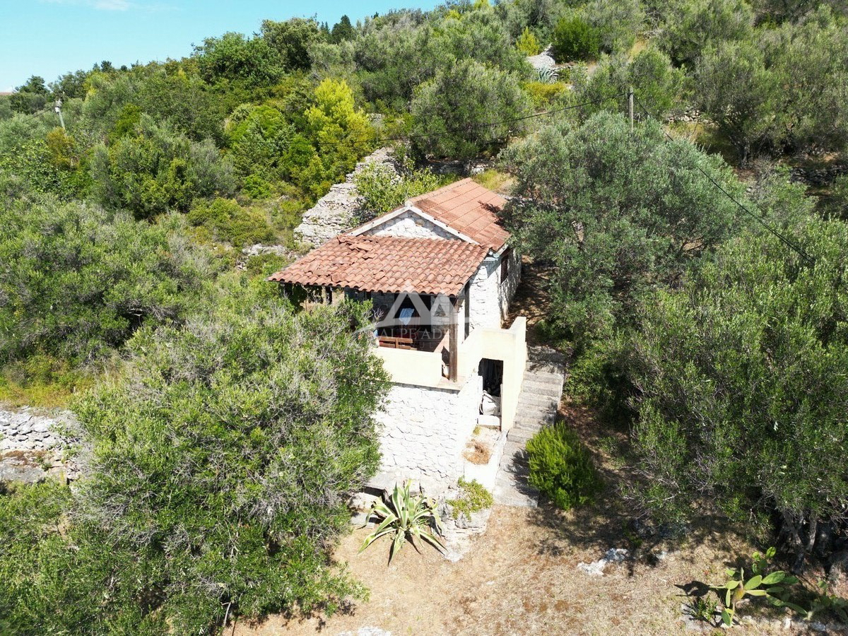 MALA RAVA - PRODAMO OČARLJIVO KAMNITO HIŠO V PRVI VRSTI DO MORJA.