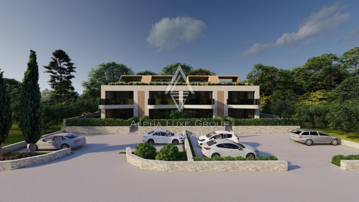Istra, Poreč - Sodobno stanovanje s teraso naprodaj