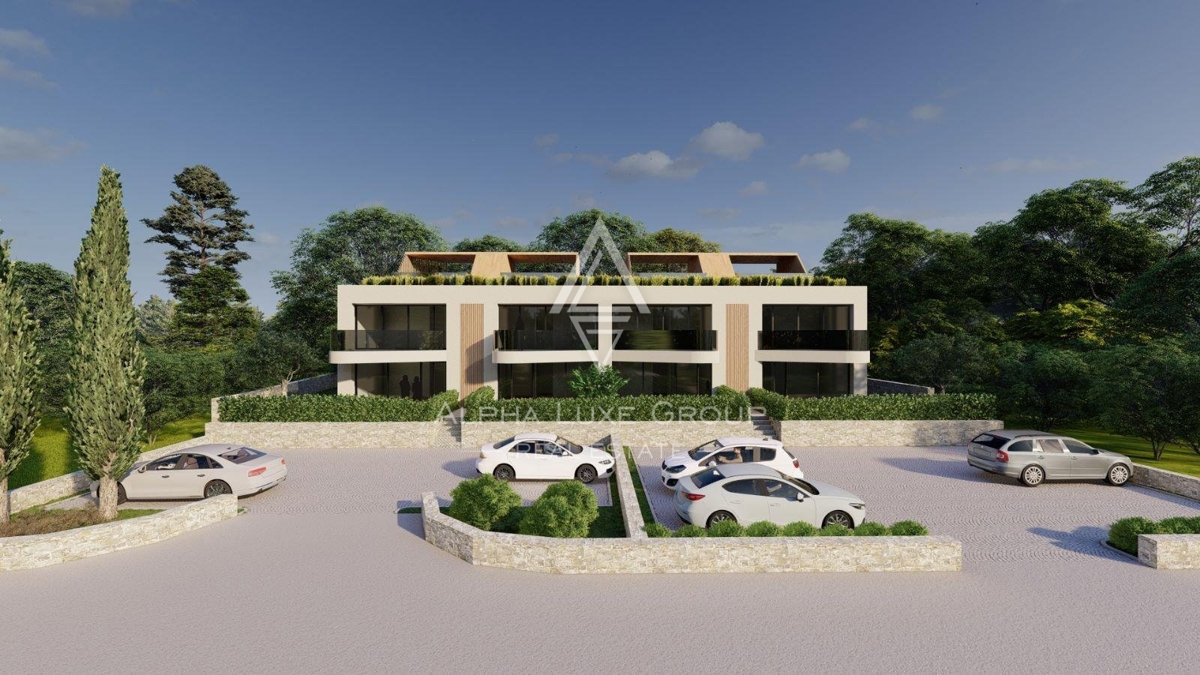 Istra, Poreč - Sodobno stanovanje s teraso naprodaj