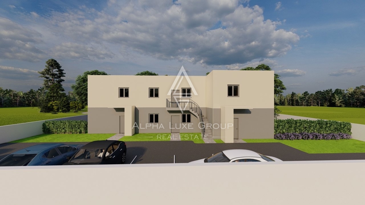 Novigrad, Istra – Sodobno pritlično stanovanje z vrtom