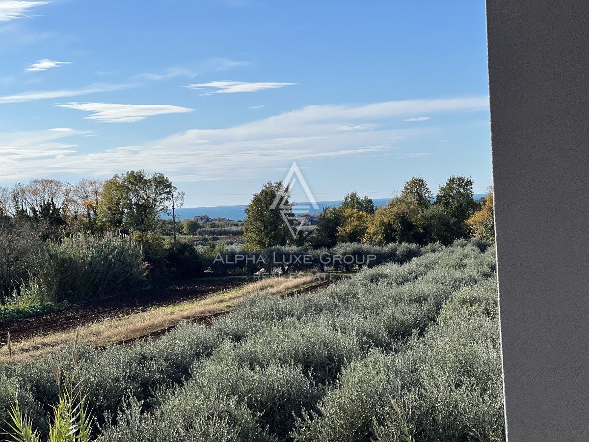 Novigrad, Istra – Sodobno pritlično stanovanje z vrtom