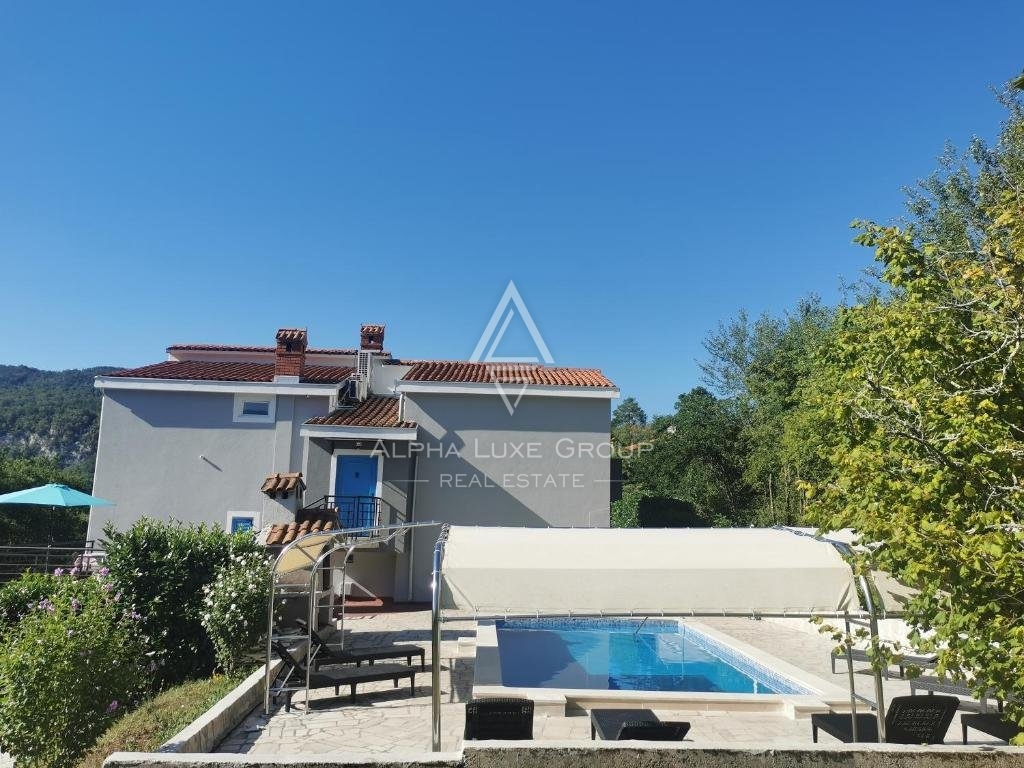 Buzet, Istra - Apartmajski kompleks z bazenom v mirnem naravnem okolju