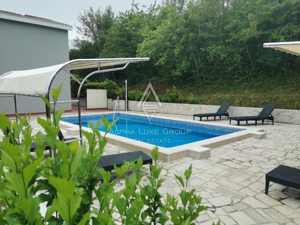Buzet, Istra - Apartmajski kompleks z bazenom v mirnem naravnem okolju