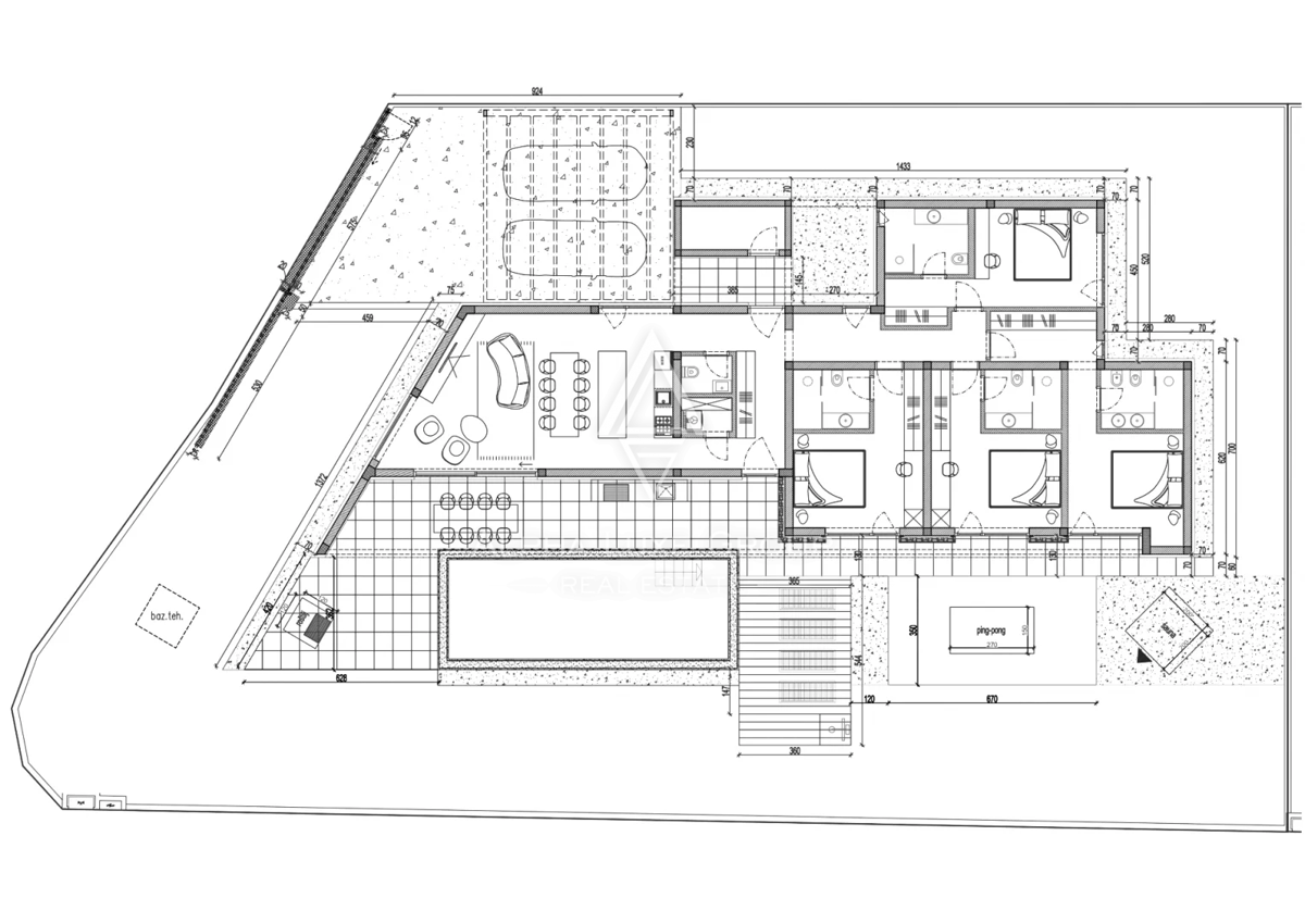 Istra, Poreč: Luksuzna vila na robu vasi