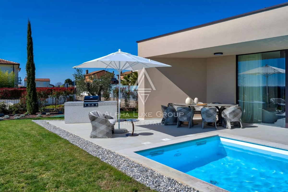 Istra, Poreč: Luksuzna vila na robu vasi