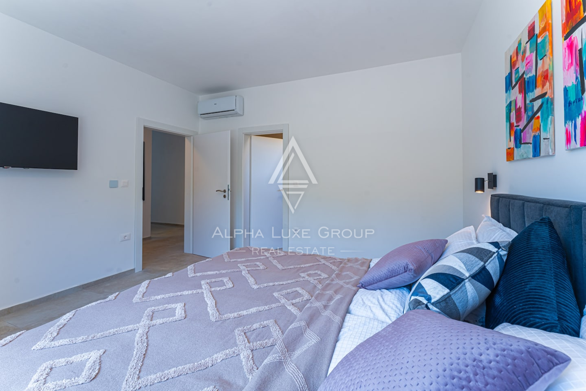 Istra, Labin: Čarobna hiša z bazenom v vasi