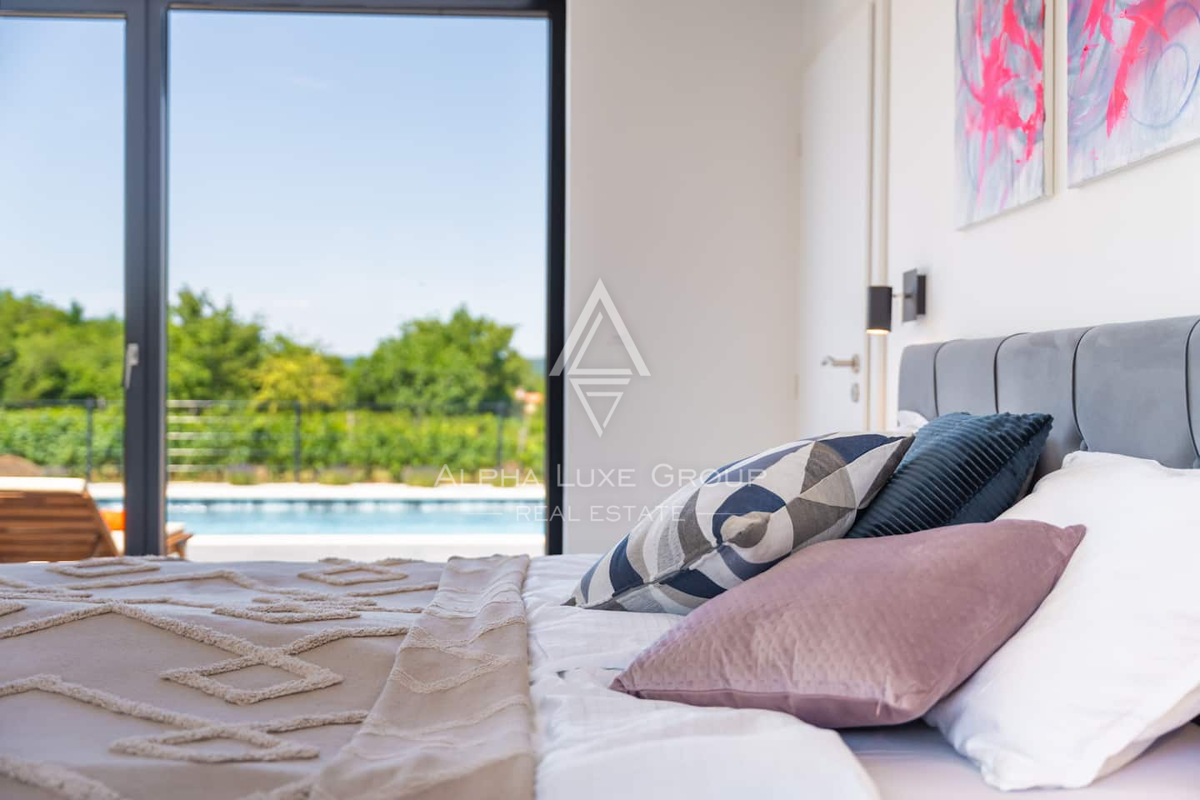 Istra, Labin: Čarobna hiša z bazenom v vasi