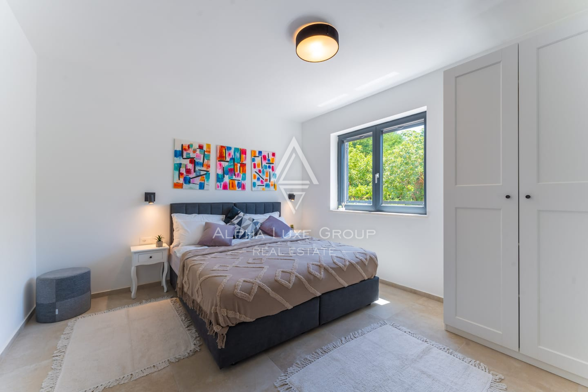 Istra, Labin: Čarobna hiša z bazenom v vasi