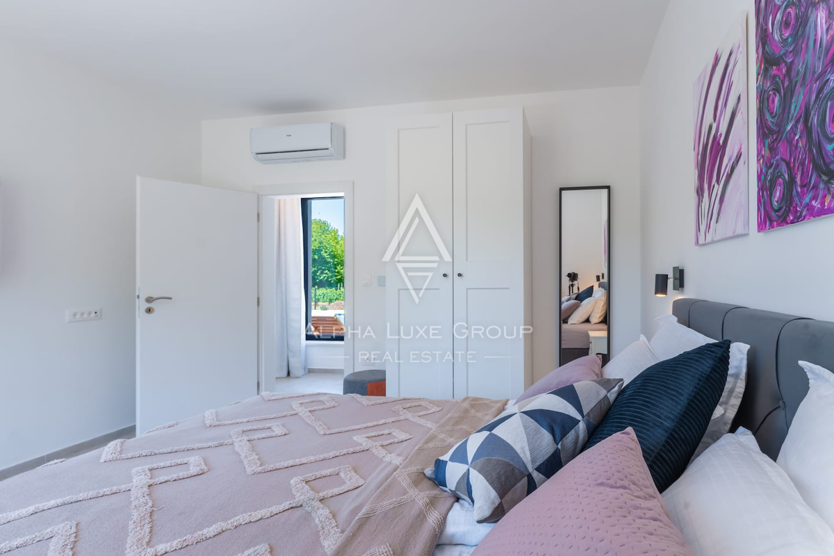 Istra, Labin: Čarobna hiša z bazenom v vasi