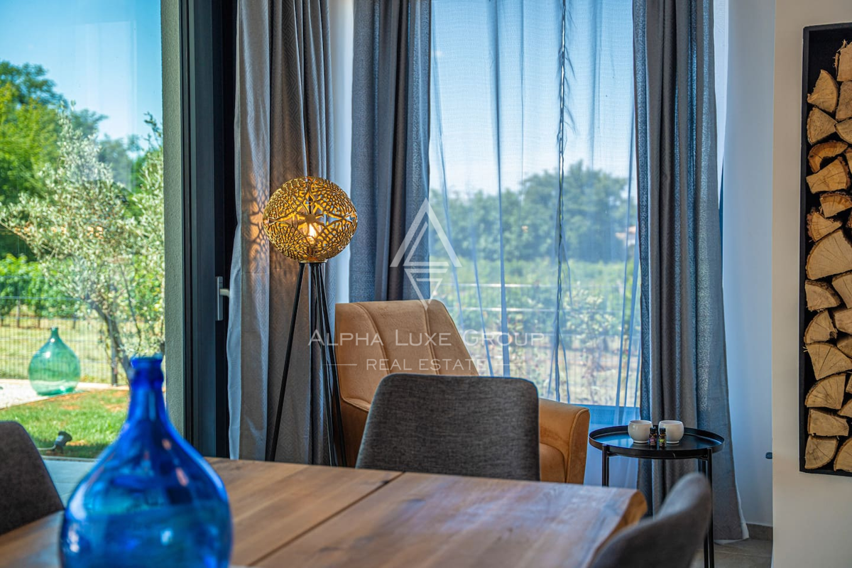 Istra, Labin: Čarobna hiša z bazenom v vasi