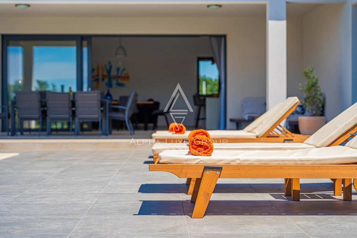 Istra, Labin: Čarobna hiša z bazenom v vasi