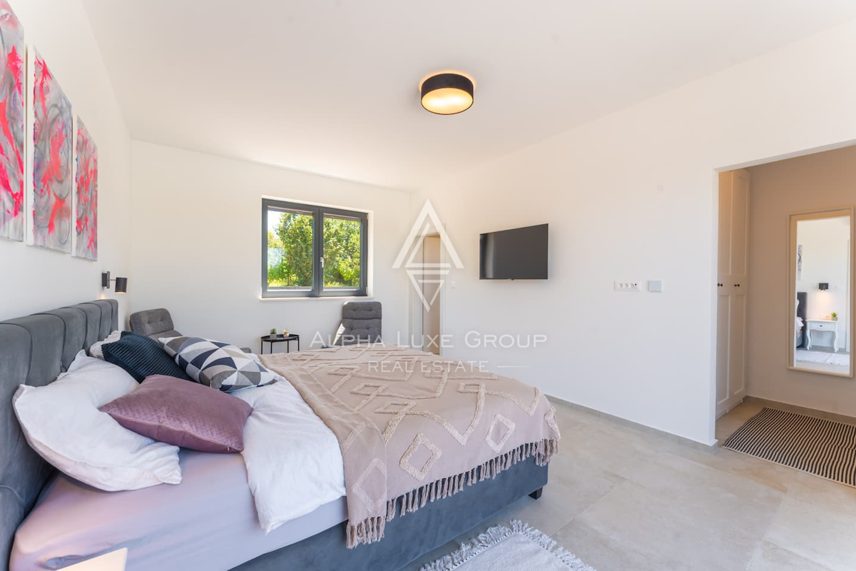 Istra, Labin: Čarobna hiša z bazenom v vasi