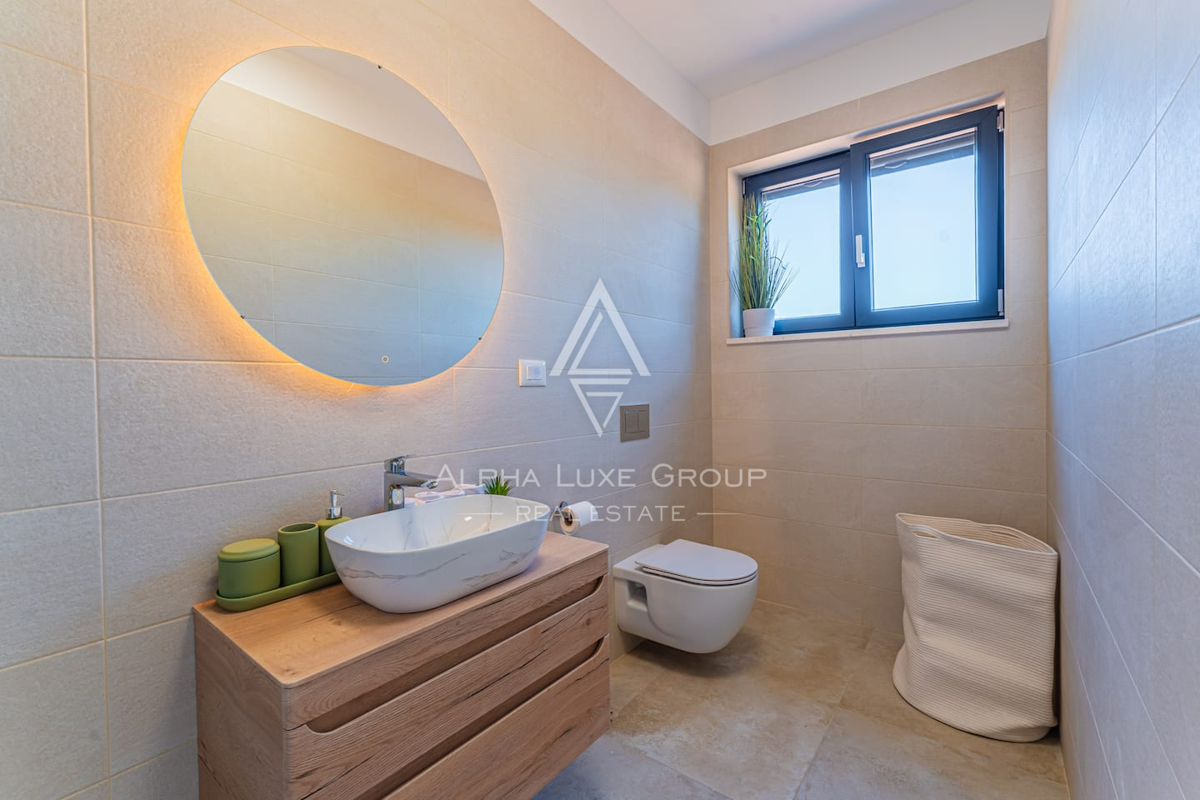 Istra, Labin: Čarobna hiša z bazenom v vasi