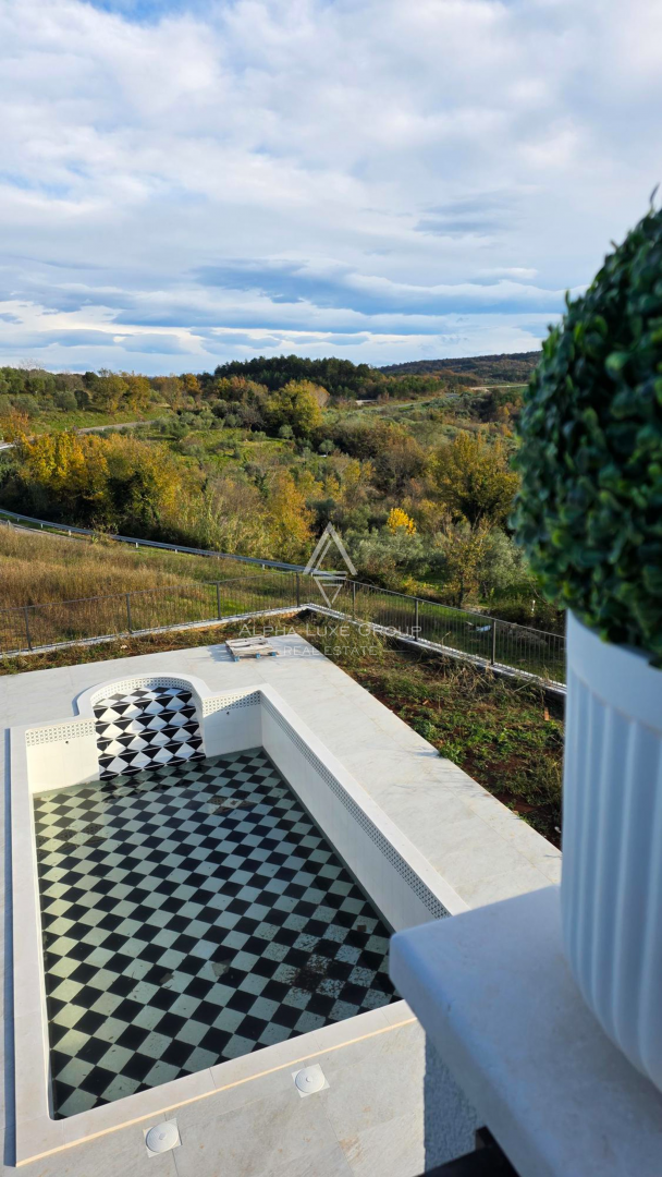 Istra, Buje: Luksuzna rezidenca s panoramskim razgledom