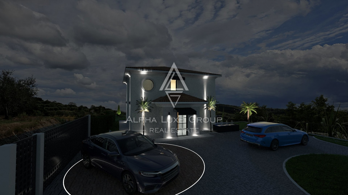 Istra, Buje: Luksuzna rezidenca s panoramskim razgledom