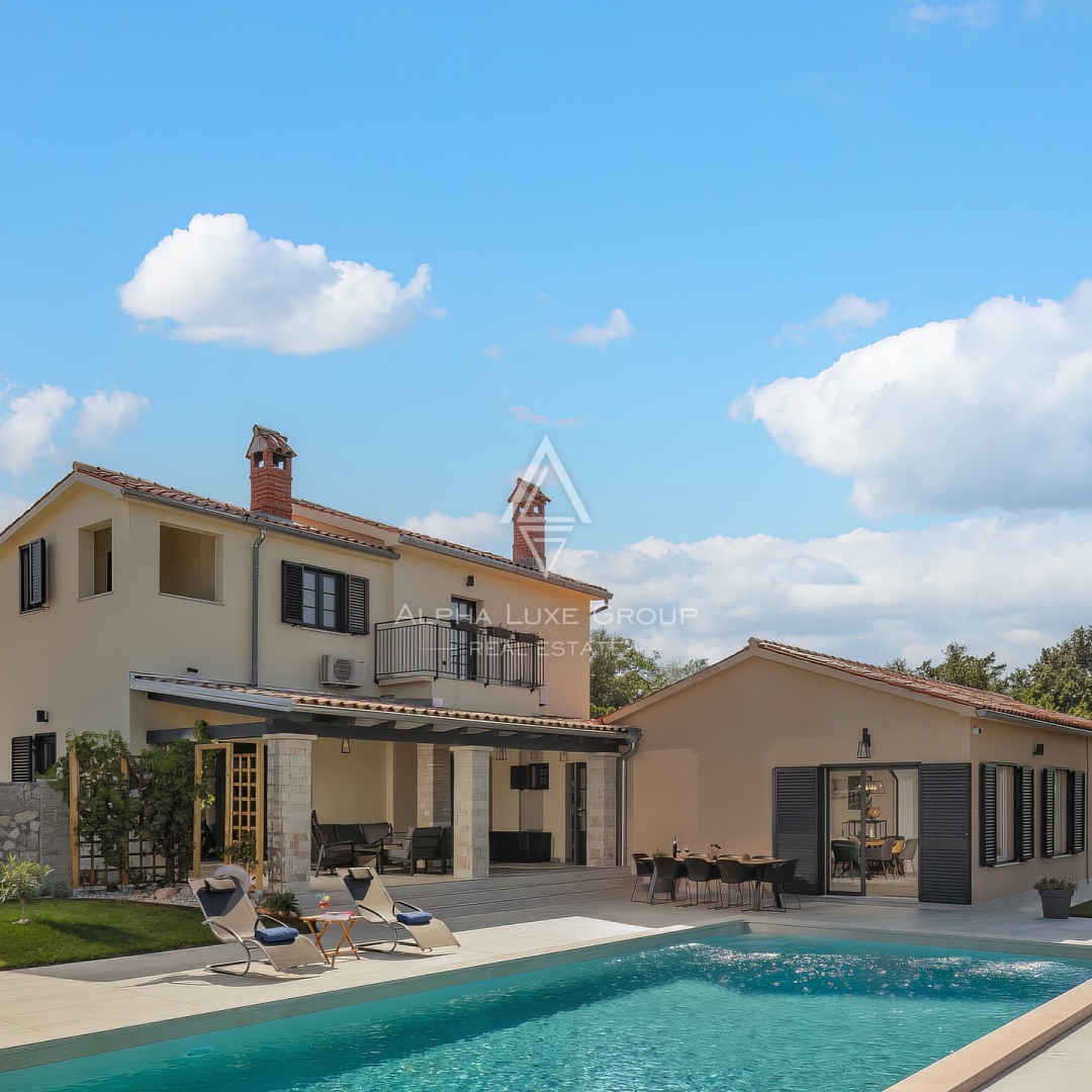 Istra, Labin – Elegantna razkošna vila z razgledom