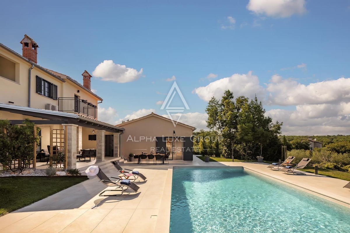 Istra, Labin – Elegantna razkošna vila z razgledom