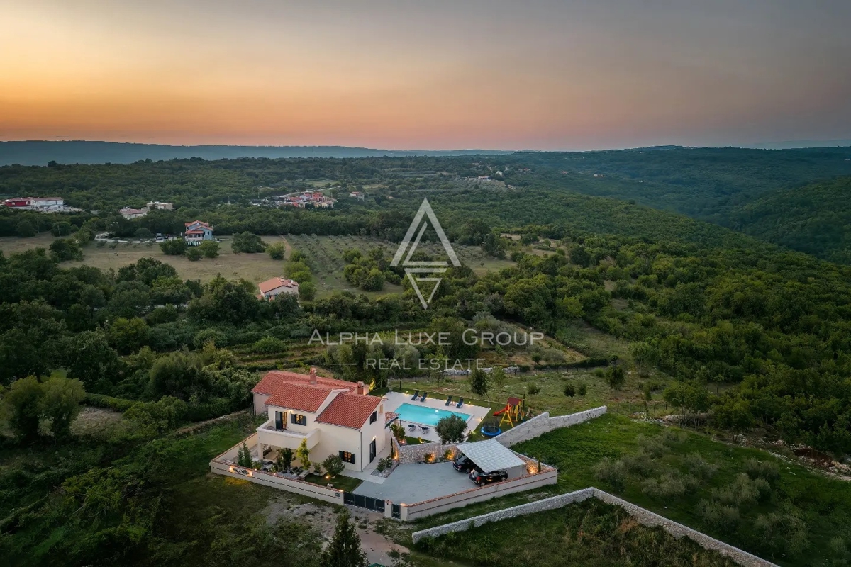 Istra, Labin – Elegantna razkošna vila z razgledom