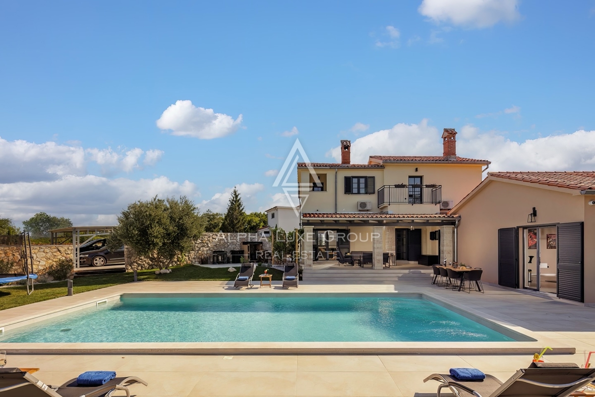 Istra, Labin – Elegantna razkošna vila z razgledom