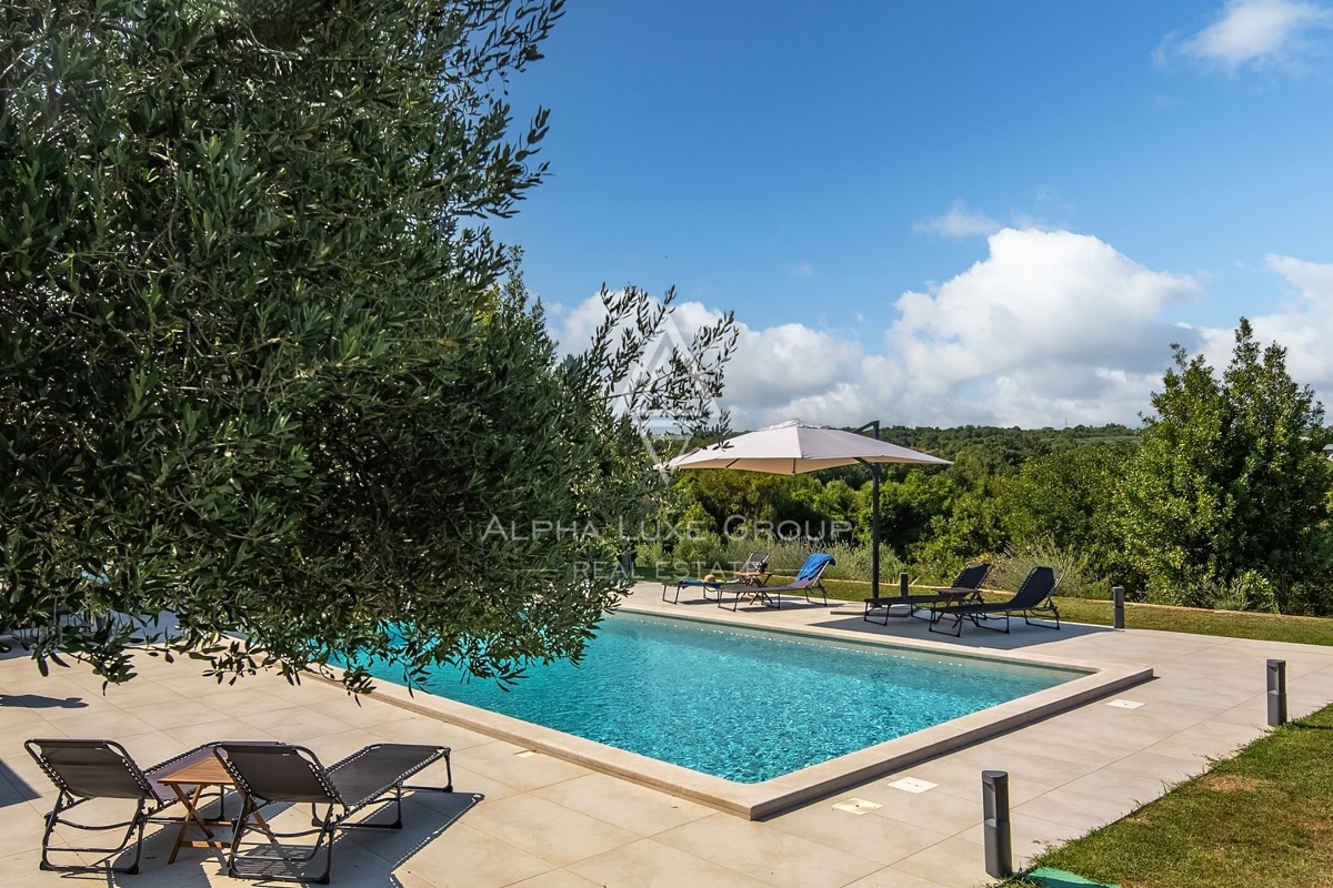 Istra, Labin – Elegantna razkošna vila z razgledom