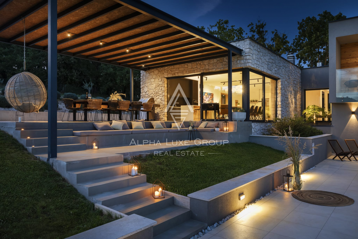 Istra, Buje – Luksuzna vila s panoramskim razgledom