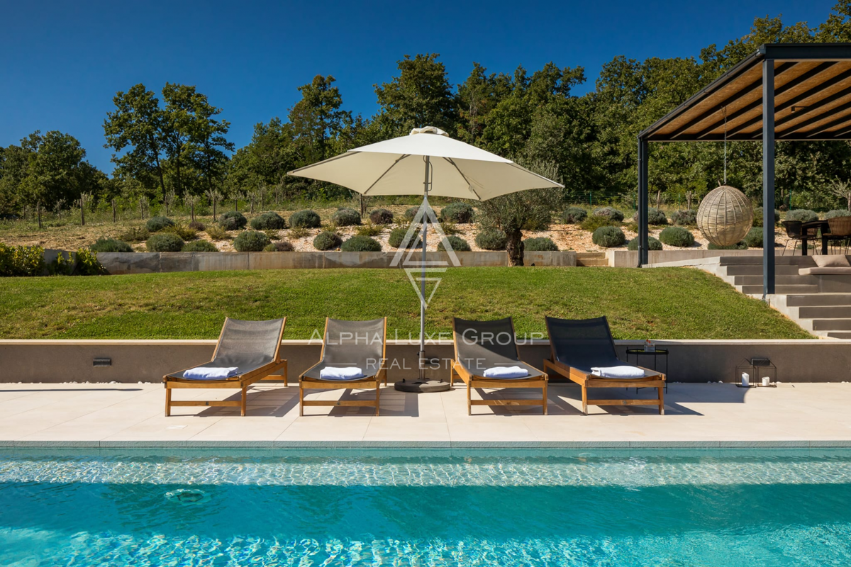 Istra, Buje – Luksuzna vila s panoramskim razgledom