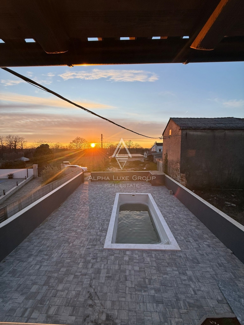 Istra, Žminj – Prenovljena samostojna hiša z bazenom