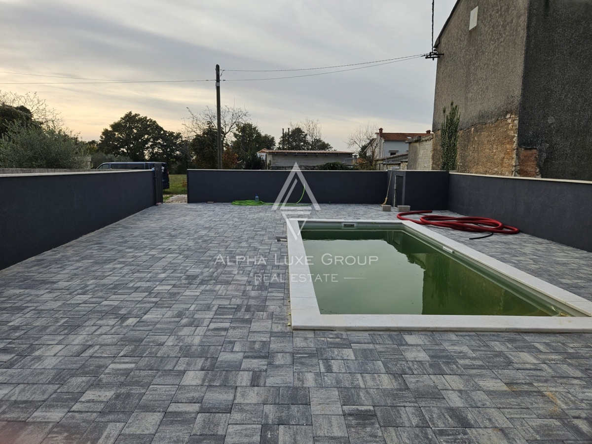 Istra, Žminj – Prenovljena samostojna hiša z bazenom