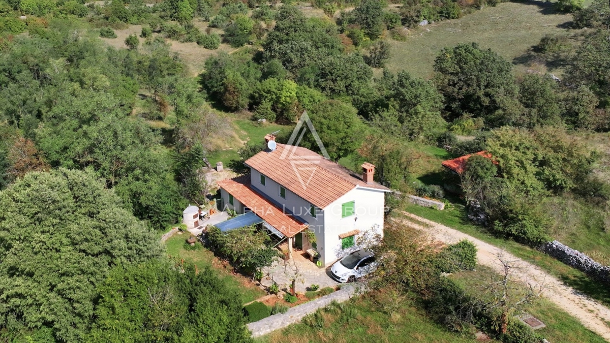 Istra, Žminj, Prenovljena kamnita hiša v slikoviti vasi
