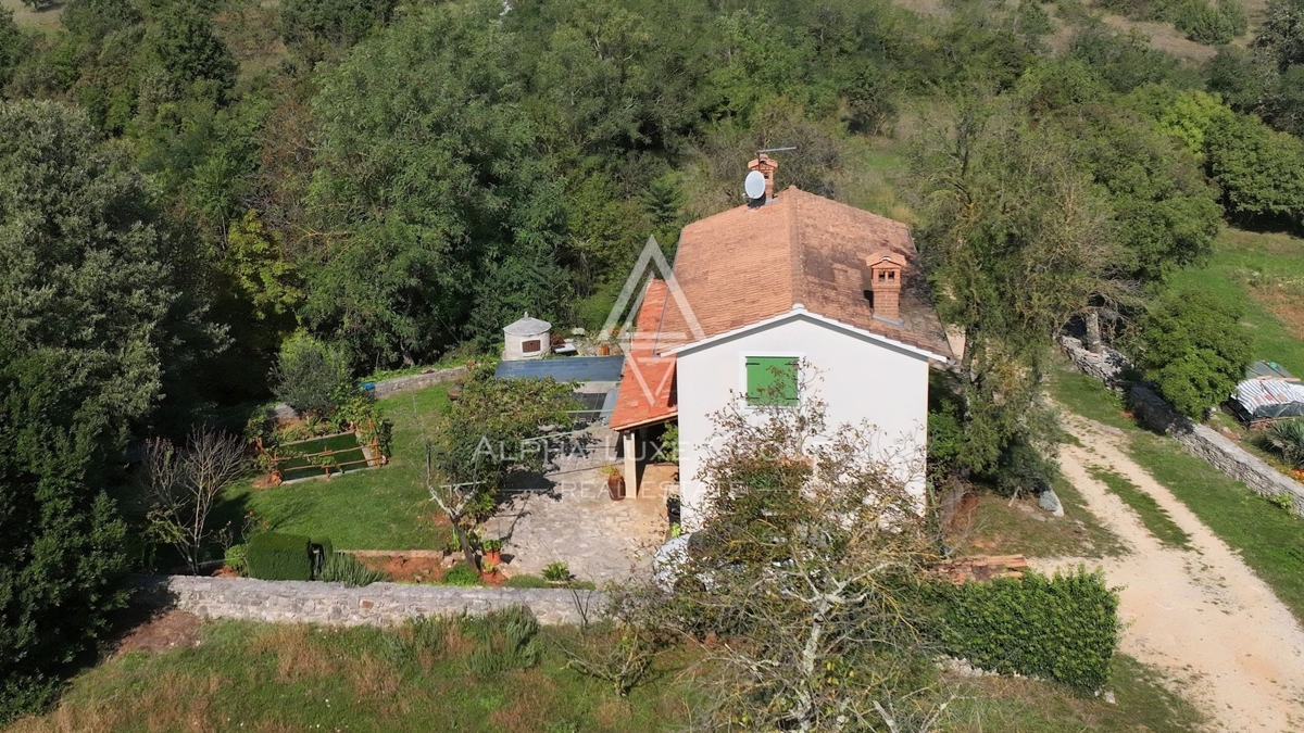 Istra, Žminj, Prenovljena kamnita hiša v slikoviti vasi