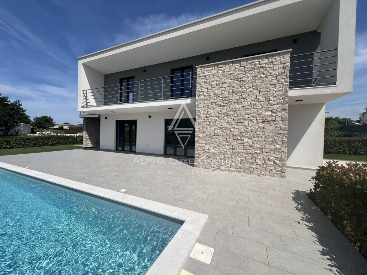 Poreč, Istra: Nova vila blizu mesta in obale