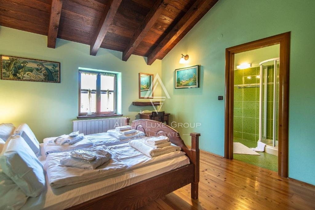 Žminj, Istra - Zgodovinska kamnita vila z bujnim vrtom