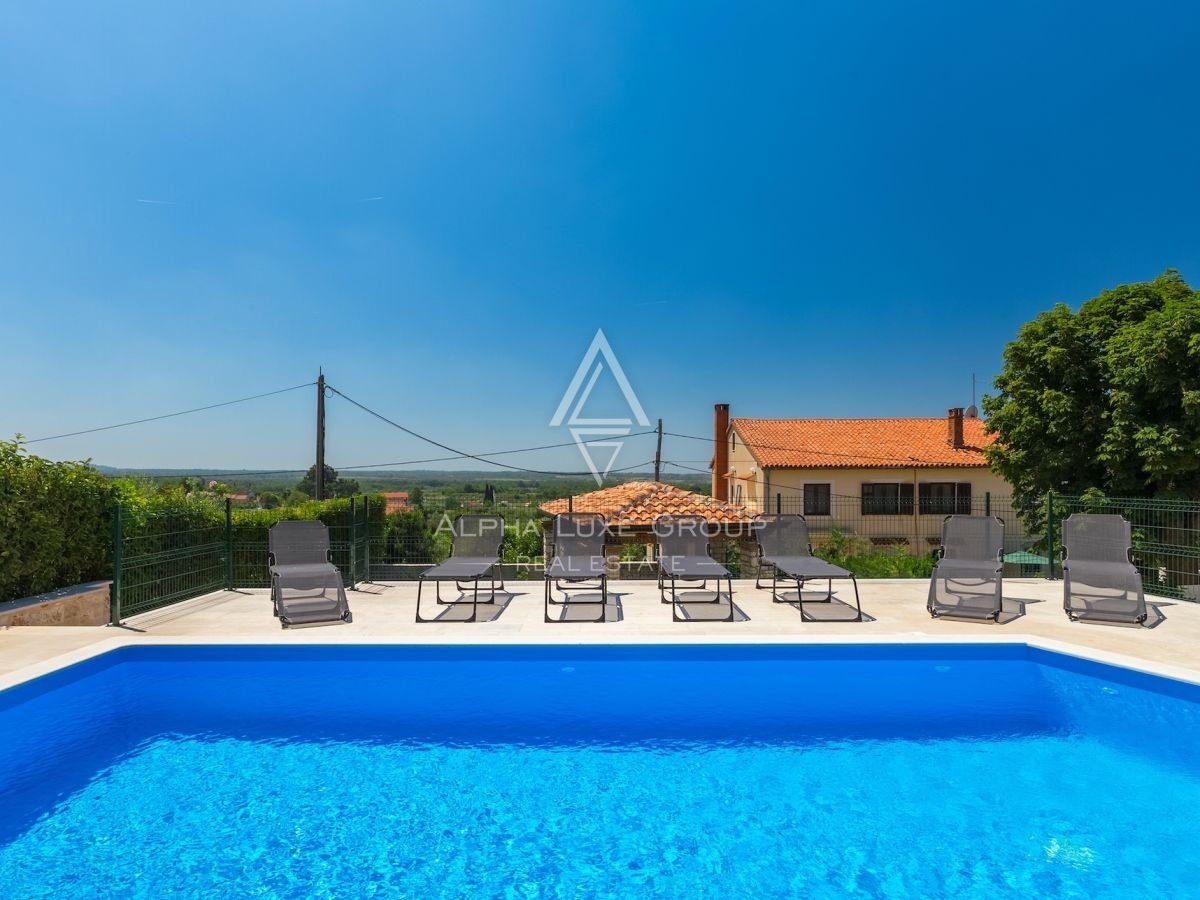 Čudovita vila z bazenom in pogledom na morje, Istra, Poreč