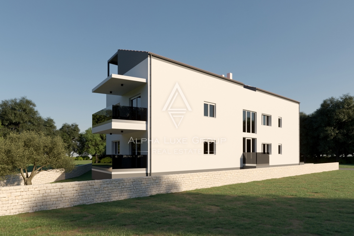 Rovinj, Istra – Eleganten pritlični apartma blizu morja