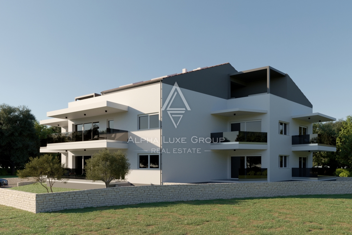 Rovinj, Istra – Eleganten pritlični apartma blizu morja