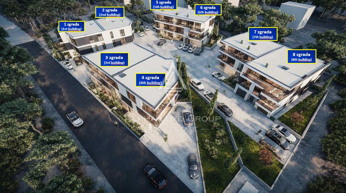 Istra, Pula: Nov 2-sobni apartma v prvem nadstropju