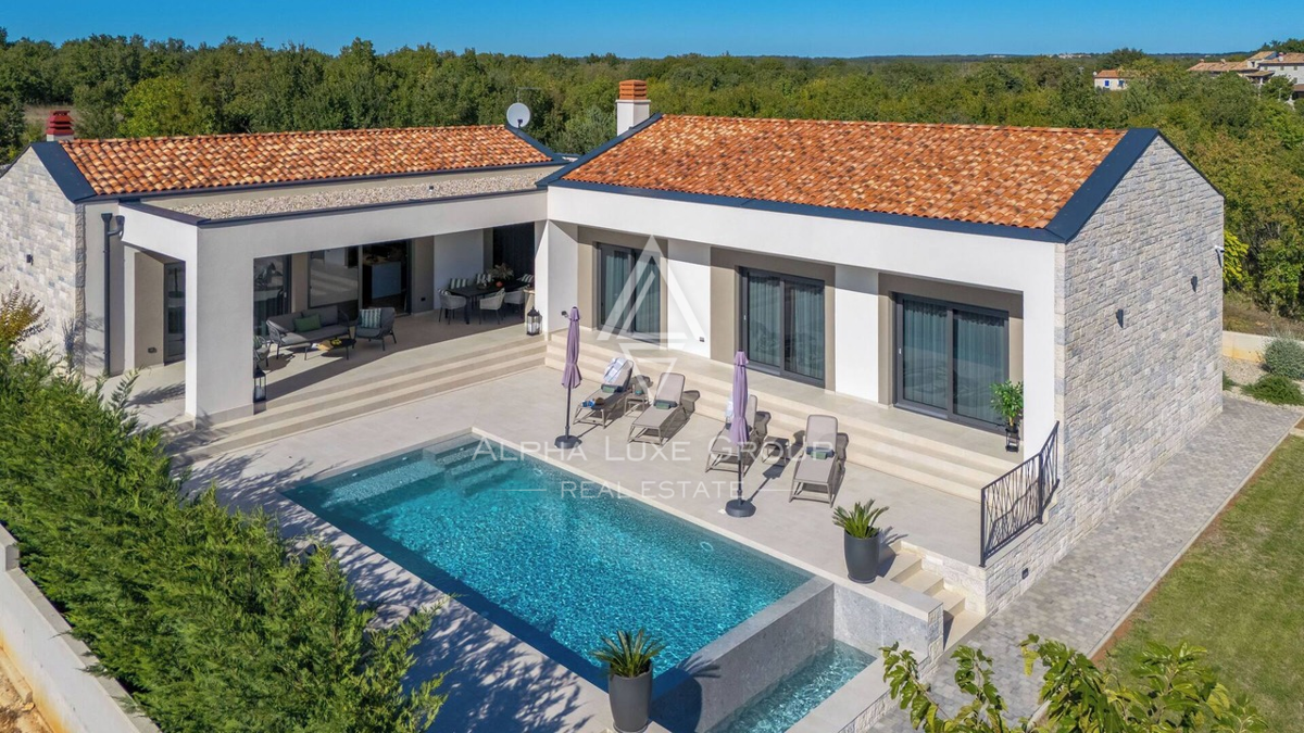 Istra, Rovinj: Moderna luksuzna pritlična vila