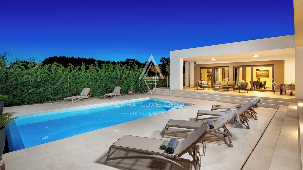 Istra, Rovinj: Moderna luksuzna pritlična vila